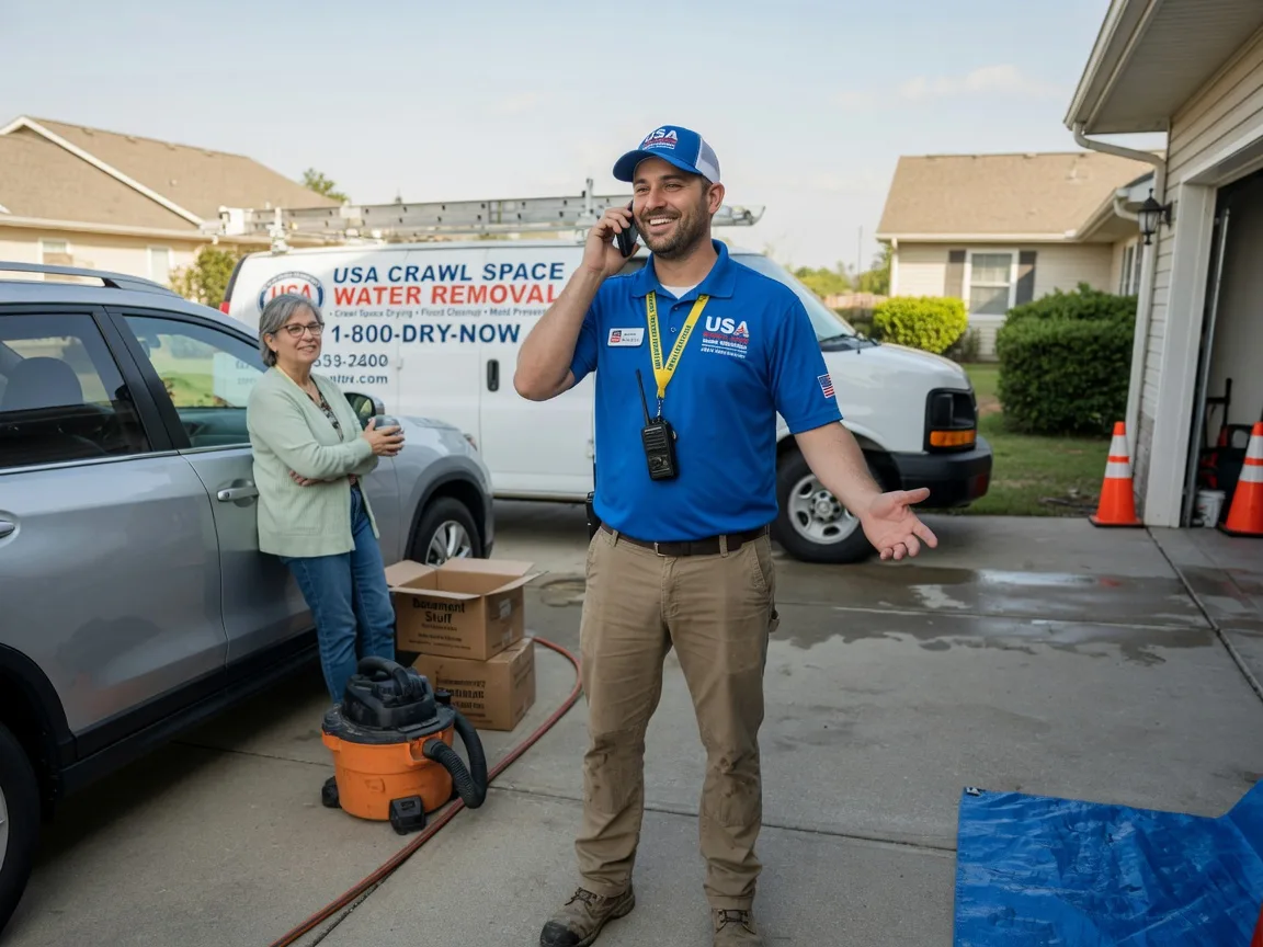 Crawl Space Water Removal Edgerton, OH FAQs